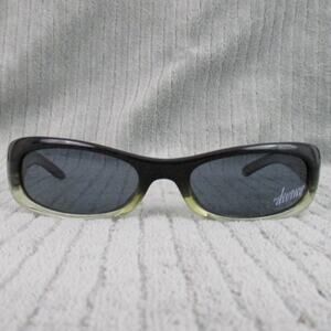 New Divine Eyewear Kali Black Clear Fade/Polarized Smoke Sunglasses Women's NWT